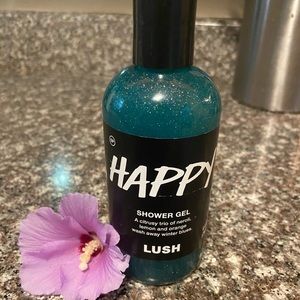 NWOT Lush Happy Shower Gel 8.5oz